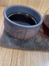 拓進(jìn)德國進(jìn)口品質(zhì)建水紫陶茶杯云南功夫具家用主人品茗專 紫陶萬壽紋福字杯(1個) 曬單實拍圖
