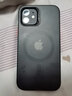 Benks 蘋(píng)果12ProMax手機(jī)殼iPhone12pro輕砂保護(hù)套磁吸半透明磨砂超薄防摔男女潮款 磁吸款【透黑】氣囊防摔+輕奢磨砂+原機(jī)手感 iPhone12/12Pro【6.1英寸】 曬單實(shí)拍圖