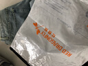 紅蜻蜓高腰窄版直筒牛仔褲女2025春秋新款顯瘦寬松闊腿拖地褲長(zhǎng)褲 藍(lán)色-九分 XL 曬單實(shí)拍圖