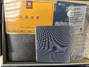 金鑲玉 史文俊老師 宜興原礦紫砂杯全手工貼竹帶過濾茶杯功夫茶具禮盒裝 竹節(jié)石瓢五件套 曬單實(shí)拍圖