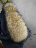 米詩(shī)德超大毛領(lǐng)真狐貍毛領(lǐng)子單買(mǎi)羽絨服毛領(lǐng)貉子毛真毛帽領(lǐng)通用帽子領(lǐng) 布襯長(cháng)70毛寬16厘米(深色) 小 曬單實(shí)拍圖