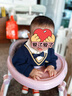 戴維貝拉（DAVE＆BELLA）男童毛衣假兩件套頭衫紳士風(fēng)兒童上衣寶寶衣服秋冬新款小童針織衫 藏青色【現貨】 80 cm（建議身高73-80cm） 曬單實(shí)拍圖