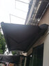 （免費上門安裝）都格新款高端別墅雨棚豪華鋁合金電動遙控全盒伸縮式雨蓬戶外陽臺遮陽帳篷 手電一體-墻身5米*伸出2米 曬單實拍圖
