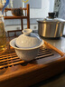 墨奢淳  藍冰窯變結晶旅行茶具蓋碗主人杯功夫茶具單個(gè)防燙陶瓷泡茶碗 二才蓋碗 曬單實(shí)拍圖