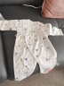 贝瑞加（Babyprints）婴儿连体衣宝宝满月服新生儿衣服四季纯棉哈衣蝴蝶衣 小花蚂蚁59 实拍图