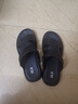 海瀾之家HLA涼鞋男戶(hù)外透氣沙灘鞋男士一腳蹬涼拖鞋子男 T026 黑色 41 曬單實(shí)拍圖
