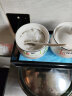 拜杰厨房陶瓷调味罐3个装调料盒带勺盐罐调料罐套装辣椒油带置物架 实拍图