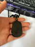 馨佑天然黑曜石2026年吉祥物吊墜 十二生肖項鏈男女款 黑曜石十二生肖 黑曜石生肖猴吊墜項鏈 配普通掛繩 曬單實(shí)拍圖