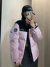 波司登反季冬季羽絨服楊紫同款男女情侶款短款立領(lǐng)新國標(biāo)90絨外套 曬單實拍圖