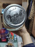 Glasslock進口玻璃復(fù)古飲料杯子女韓國清新果汁杯家用玻璃茶杯帶蓋冷飲水杯 銀色 無手柄 1000ml 曬單實拍圖