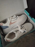 喬丹格蘭女鞋2025新款旅游皮面防滑防水運動(dòng)鞋韓版女鞋輕便時(shí)尚休閑運動(dòng)鞋 白藍 40 曬單實(shí)拍圖