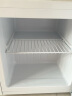 惠康（HICON）储奶小冰箱  急冻小冰柜迷你家用 单门小型冷冻单温柜 全冷冻母乳冰柜 升级款-冰柜-复古白带把手 40L 实拍图