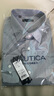 NAUTICA TAILORED正裝襯衫男士素色長袖襯衣商務(wù)打底正裝襯衫 灰色 41 曬單實拍圖