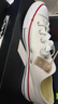 匡威（Converse）all star帆布鞋男鞋女鞋經(jīng)典低幫運(yùn)動(dòng)休閑鞋中性情侶白色101000 101000 白色常青款 40 曬單實(shí)拍圖