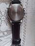 征途雙面瘋馬皮手表帶男女真皮表帶復古配件代用天梭天王羅西尼阿瑪尼dw表帶手表鏈 深咖色荔枝紋-銀色針扣 22mm 曬單實(shí)拍圖