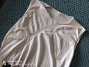 意森富（YISENFU）2件裝 男士冰絲背心夏季網(wǎng)孔透氣寬肩跨欄背心運動(dòng)休閑彈力打底衫 白色+黑色【兩件裝】 5XL 【建議180-195斤】 曬單實(shí)拍圖