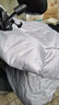 逗趣家 電動(dòng)車(chē)擋風(fēng)被冬季 加大雙層加厚四季防水電瓶車(chē)防曬擋風(fēng)罩擋風(fēng)被摩托車(chē)護膝保暖騎行擋風(fēng)衣 灰色-側翼加寬+蓋腿 曬單實(shí)拍圖