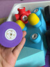 玩乐汇EVA磁力积木儿童玩具拼装模型百变乐园磁力片手工节日礼物 磁力乐园37粒（含滑行车底座） 实拍图