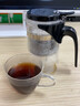 明尊（LIGHTKING）茶水分離杯玻璃茶壺飄逸杯泡茶壺茶水分離玻璃茶具單壺家用花茶壺 G-11【500ml】 曬單實(shí)拍圖