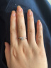 谢瑞麟（TSL）钻石戒指女18K金玫瑰金排钻戒指求婚结婚钻戒63233 13号圈口（20颗钻石,共约12分） 实拍图