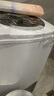 夏新脫水機(jī)風(fēng)干一體機(jī)家用不銹鋼殺菌甩干單桶大容量半自動(dòng)甩衣機(jī) 夏新8.5kg脫水機(jī)【灰白色---抑菌藍(lán)光鋼桶】 曬單實(shí)拍圖
