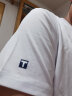 百叶辰白小t品牌新疆棉男女短袖T恤夏季百搭圆领小白t短袖白色小T打底衫 （两件装）白色+白色【三防款】 2XL140-160斤 实拍图