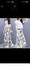 艾珠儿（Aizhuer）连衣裙夏季2024年新款韩版短袖显瘦中长款雪纺两件装夏天裙子女 图片色 M 实拍图