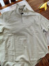 布先生t恤佟大為同款春夏季短袖polo衫翻領(lǐng)男裝純棉男士上衣 淺水綠 XL (180) 曬單實(shí)拍圖