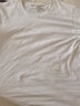 奧益亨純棉短袖t恤女純色新款體恤寬松夏裝上衣服韓版半袖t桖 純白色  2XL （140-150斤） 曬單實(shí)拍圖