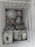 美菱（MeiLing）冰柜200升臥式頂開(kāi)門(mén)家用商用冷藏冷凍小型冷柜一級柜口無(wú)霜大容量-40度電控速凍小冰箱補貼電冰柜 BC/BD-200DTEGX典雅灰 200L 曬單實(shí)拍圖