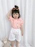鸞雀翔童裝8九個(gè)月幼童衣服1-3歲嬰兒童潮流夏季套裝2小女孩網(wǎng)紅時(shí)髦兩件套一周歲女寶寶洋氣韓版夏裝 兔子領(lǐng)短袖粉色套裝 110碼 建議身高100-110 體重30-36斤 曬單實(shí)拍圖