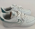 耐克（NIKE）Air Force 1 AF1空軍一號 全白黑武士經(jīng)典款男女情侶休閑運動(dòng)板鞋 DD8959-100 37.5 曬單實(shí)拍圖