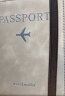 有时光防盗刷护照包防消磁护照夹出国钱包机票夹旅行收纳包零钱包灰色 实拍图