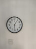 北极星（POLARIS） 挂钟客厅简约创意石英钟时尚卧室钟表现代时钟欧式挂表26cm 实拍图