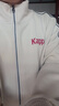 Kappa卡帕針織開(kāi)衫男運動(dòng)衛衣復古休閑夾克外套K0C52WK05 灰卡其-602 XL 曬單實(shí)拍圖