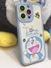 RVIXE哆啦A夢正版適用蘋果16手機殼新款iPhone15Promax液態(tài)硅膠防摔13超薄14卡通叮當貓11pro可愛情侶款 【遠峰藍-哆啦A夢】 iPhone15ProMax 曬單實拍圖