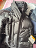 伯希和（Pelliot）【冰河】P系列1000蓬羽絨服男女冬季加厚鵝絨服保暖連帽棉衣外套 曜石黑【男女同款】 XL 曬單實(shí)拍圖