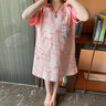 兒童睡衣2025新款女童純棉睡裙薄款短袖春夏季款大童小女孩家居服 30115 130 【童14碼】身高125-135CM 曬單實拍圖
