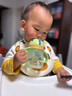 NUBY（努比）動(dòng)物學(xué)飲杯嬰兒寶寶水杯兒童吸管杯鴨嘴杯防嗆6個(gè)月以上 恐龍果綠 240ml 曬單實(shí)拍圖