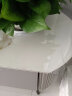 圣航天谕软玻璃PVC桌布防水防油无味免洗桌垫透明餐桌垫茶几台布厚水晶板 食品级透明2.0mm 50*200cm 实拍图