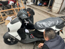 YAMAHA摩托车踏板车巧格i125全新整车国四电喷ZY125T小绵羊巧格 巧格i125象牙白/前碟刹后鼓刹 实拍图