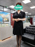 LISCN大碼2026夏職業(yè)裝胖MM女神范時(shí)尚感西裝中長(zhǎng)款連衣裙休閑百搭透氣 黑色 2XL 大 曬單實(shí)拍圖