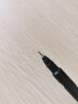 啄木鸟（ZMN）光盘笔 记号笔 油性笔 不可擦 粗细双头（黑色） 实拍图