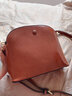 憧憬主義小包包女包生日禮物女生新款單肩包七夕女士貝殼包時(shí)尚百搭斜挎包 棕色大號 曬單實(shí)拍圖