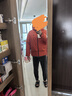 KOLON SPORT/可隆防水羽絨服 明星同款 男女戶外中量防風保暖鵝絨沖鋒衣外套 LUDJ4WT524-BC 磚紅 2XL 185/104A 曬單實拍圖