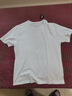 AB男T恤全棉圓領(lǐng)打底透氣汗衫舒適寬松男短袖老人衫睡衣家居服 白色 3XL 曬單實(shí)拍圖