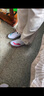 李寧（LI-NING）釘鞋新款田徑短跑學(xué)生專(zhuān)業(yè)四項男女中考跳遠訓練跑步比賽釘子鞋 藍粉鴛鴦【沖刺加分】 7釘 40  (尺碼偏小，建議拍大一碼) 曬單實(shí)拍圖