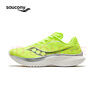 Saucony索康尼菁華15跑鞋女輕量緩震透氣運(yùn)動(dòng)訓(xùn)練運(yùn)動(dòng)跑步鞋子Kinvara 15 熒光綠蘭220 38 曬單實(shí)拍圖