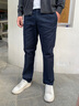 GANT【亞洲版型】GANT/甘特春季男士商務(wù)通勤直筒休閑褲百搭舒適長(zhǎng)褲 410海洋藍(lán)色 34 曬單實(shí)拍圖