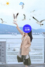 艾美琦美（AIMEIQIMEI）新中式復(fù)古扎染吊帶連衣裙2024春夏新款度假旅游小個(gè)子長(zhǎng)裙女寬松 暈染綠連衣裙 S 曬單實(shí)拍圖
